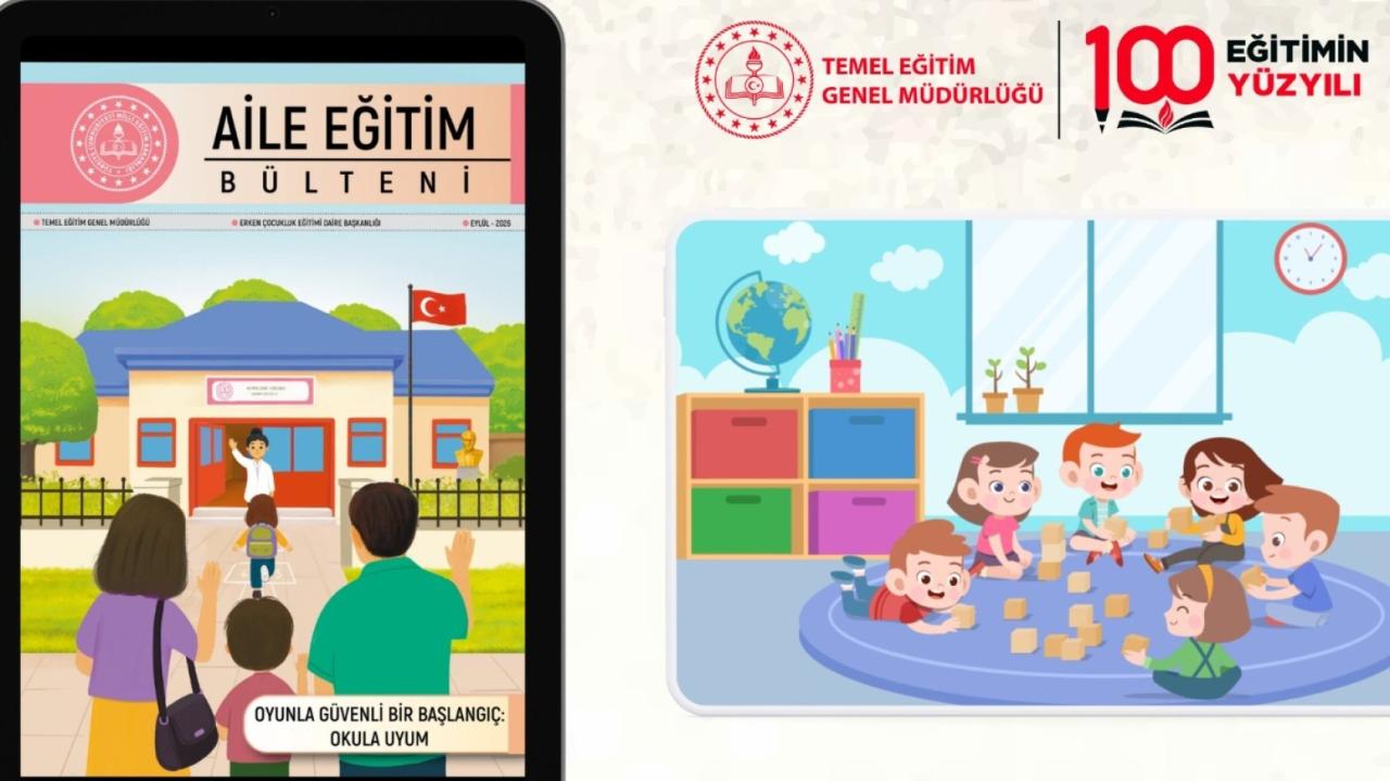 MEB'in Aile Eğitim Bülteni'nin eylül sayısı yayımlandı