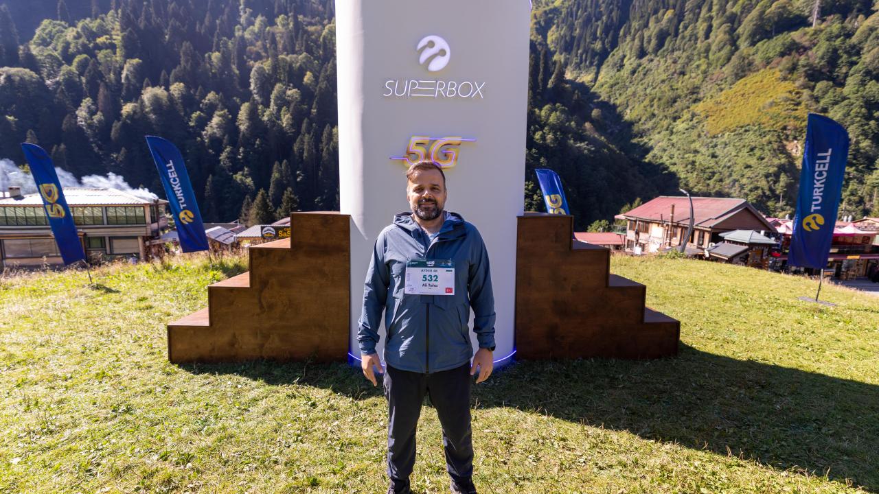 Rize'de düzenlenen ultra maratonun teknoloji altyapısı Turkcell tarafından sağlanıyor