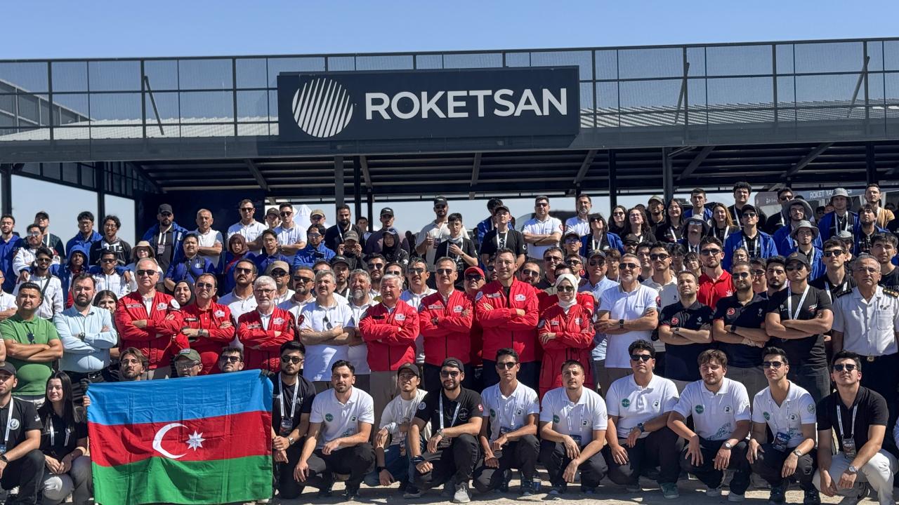 Savunma Sanayii Başkanı Görgün, TEKNOFEST Roket Yarışması'nı ziyaret etti
