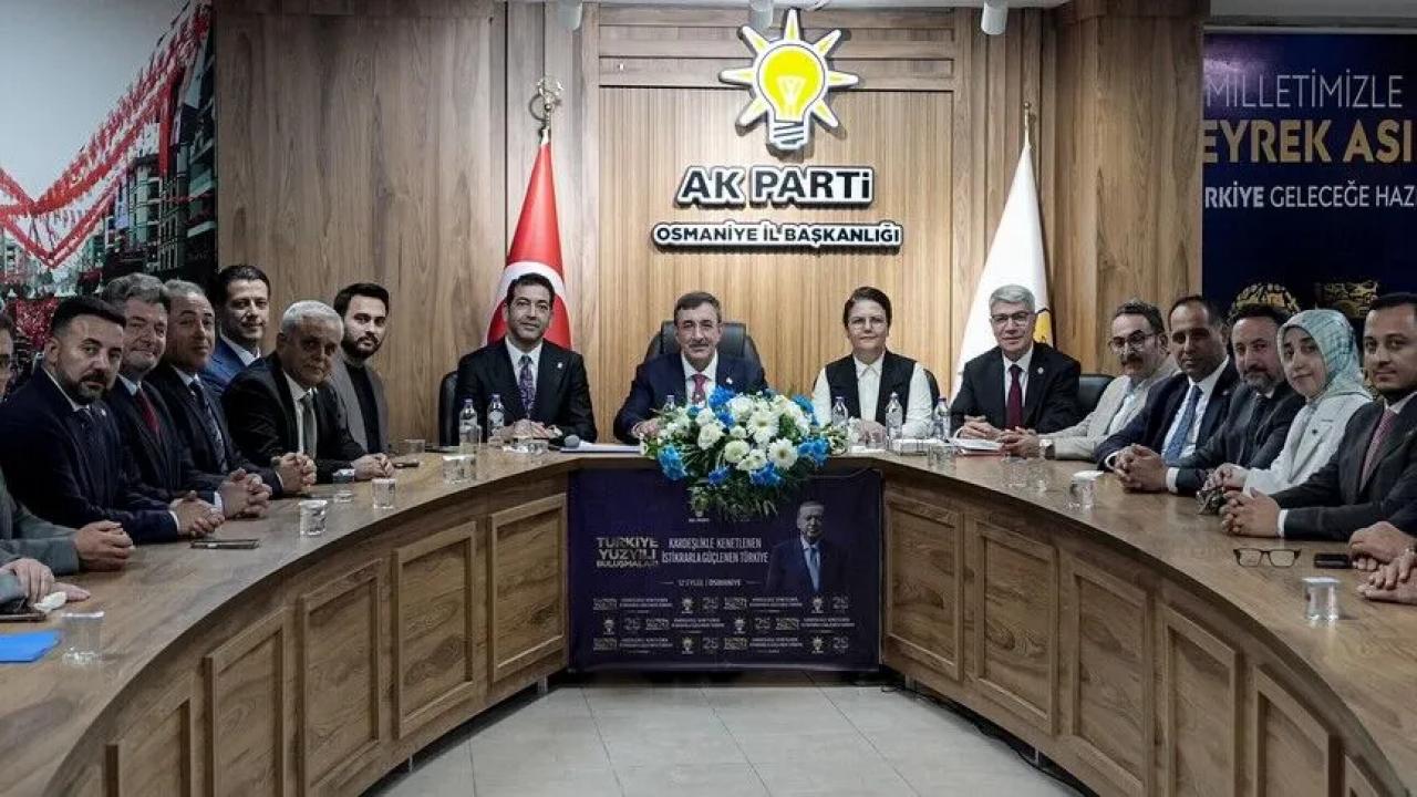 Cumhurbaşkanı Yardımcısı Yılmaz: Amacımız, Türkiye'de terörün kalıcı bir şekilde gündemden çıkması