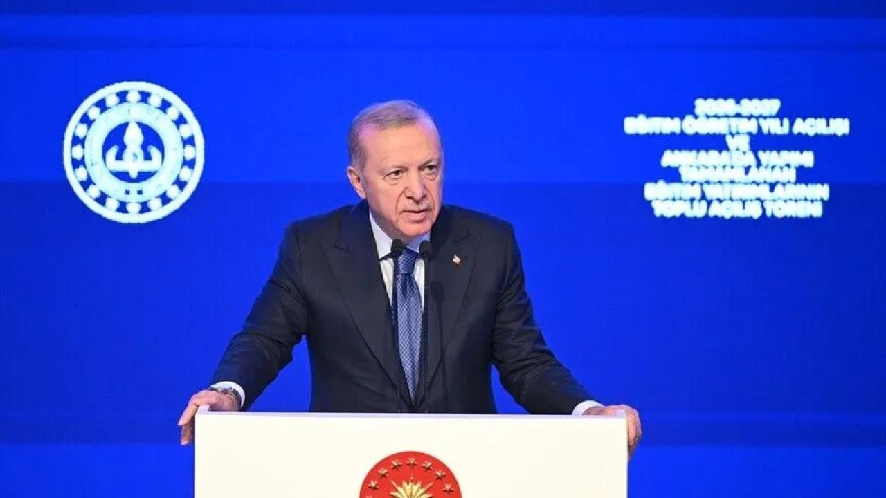 Cumhurbaşkanı Erdoğan: Hazırladığımız tüm bütçelerde aslan payını eğitime ayırdık