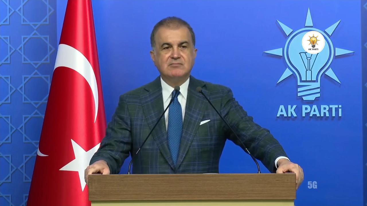 AK Parti Sözcüsü Çelik: Türkiye'ye güç gösterisi yoluyla ya da bir takım provokatif yaklaşımlarla verilecek hiçbir mesaj yoktur