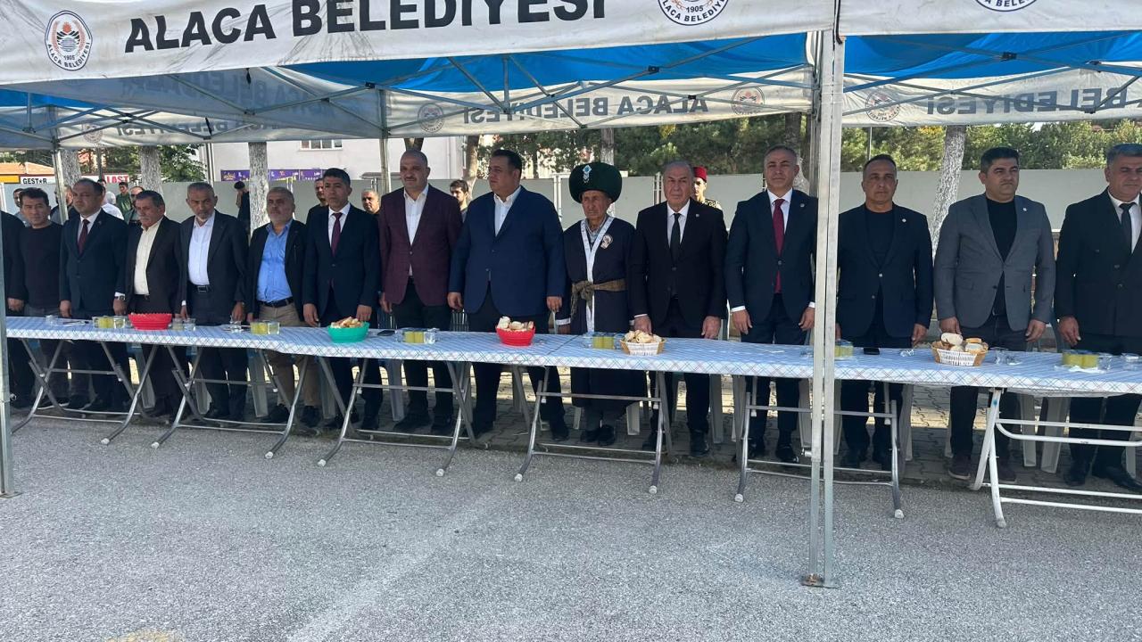 Alaca’da esnaflar ''Ahilik Haftası'' etkinliğinde bir araya geldi