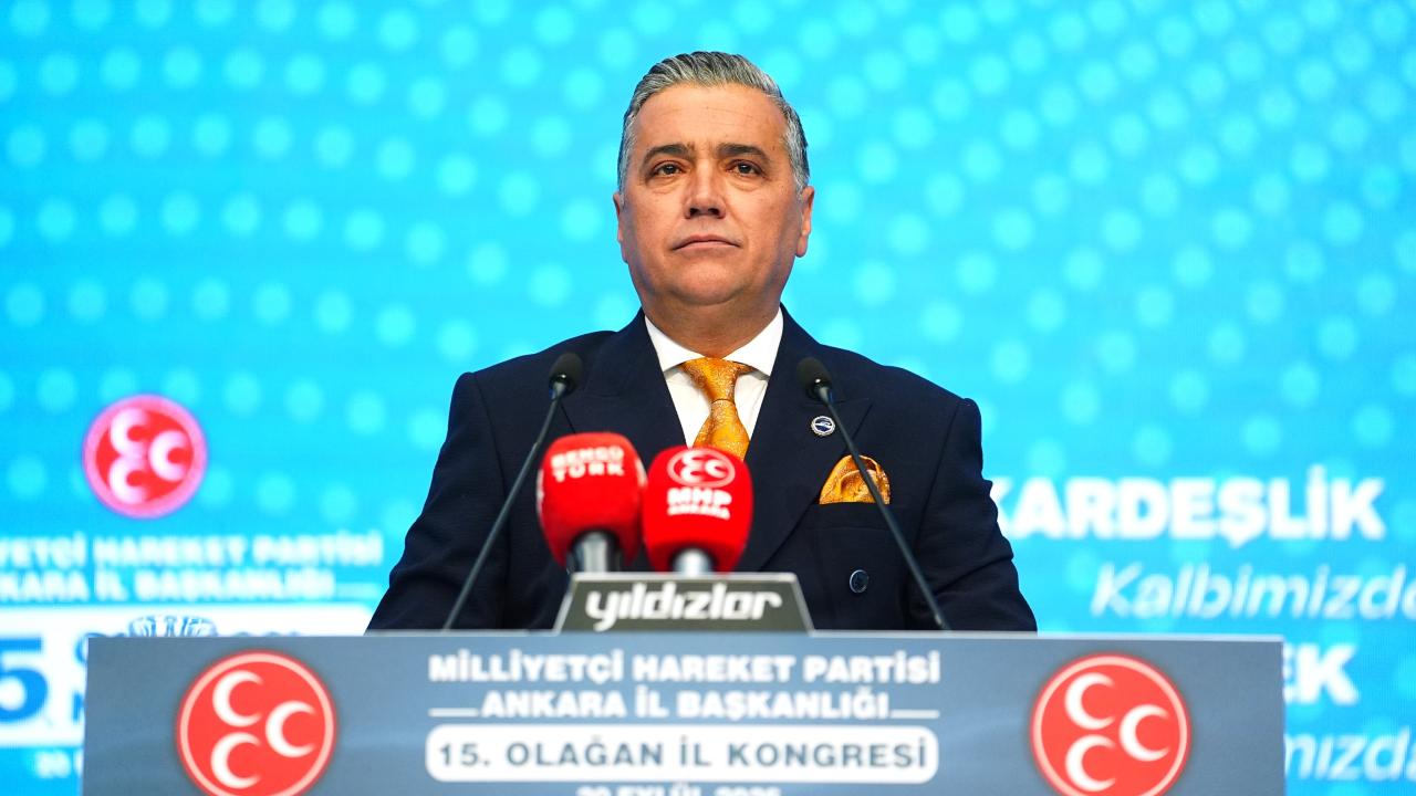 MHP Ankara İl Başkanı Doğan: Ülkücüler var oldukça bu memlekette ihanete asla ve asla geçit olmayacaktır