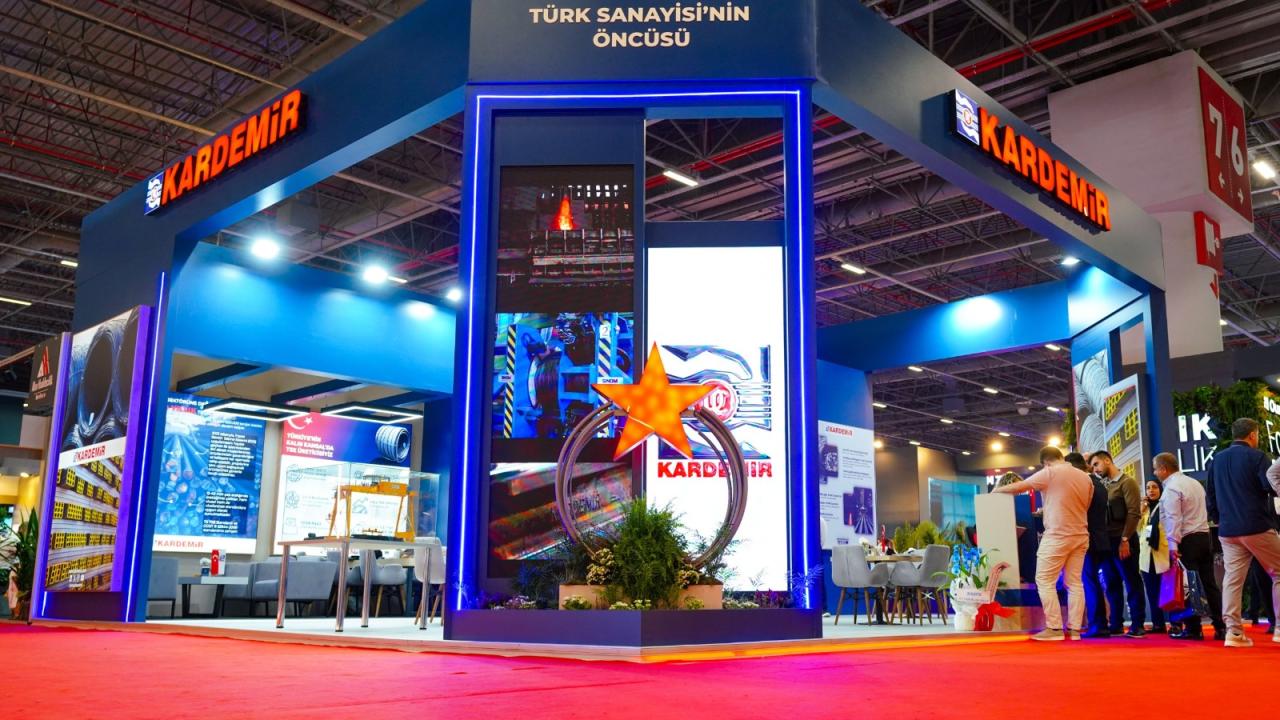 KARDEMİR, Metal Expo 2026 Fuarı'nda üretim gücünü ve çeliğin hikayesini sergiledi