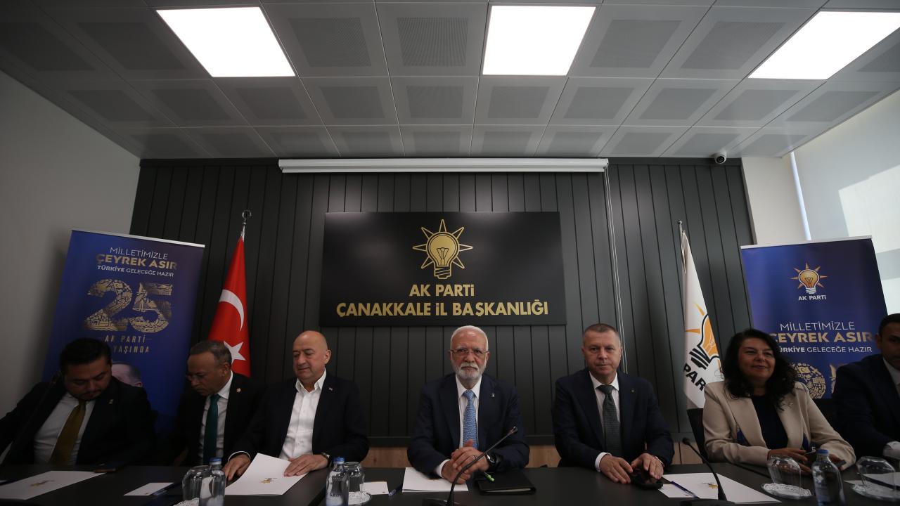 AK Parti Genel Başkanvekili Elitaş, Çanakkale'de konuştu