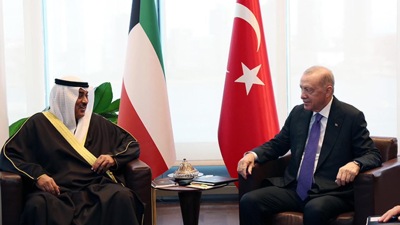 İletişim Başkanlığından Cumhurbaşkanı Erdoğan'ın Kuveyt Veliaht Prensi Sabah'ı kabulüne ilişkin açıklama