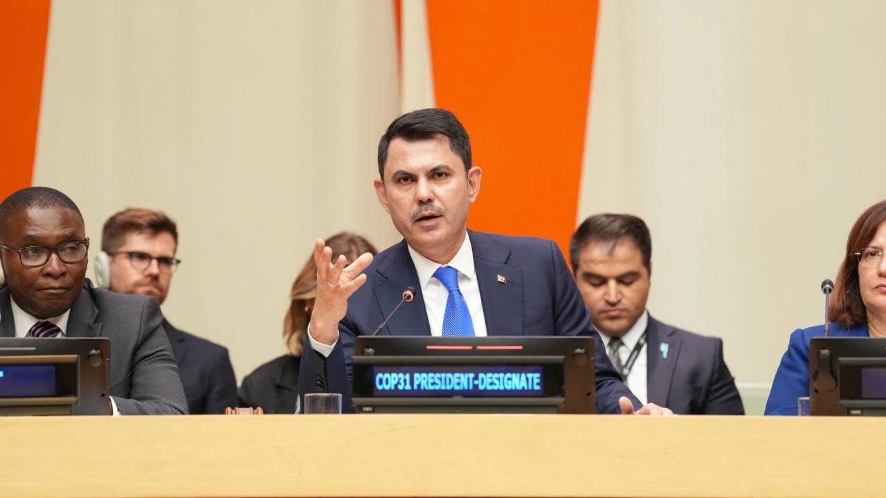 Bakan Kurum COP31'in lansmanını New York'ta yaptı