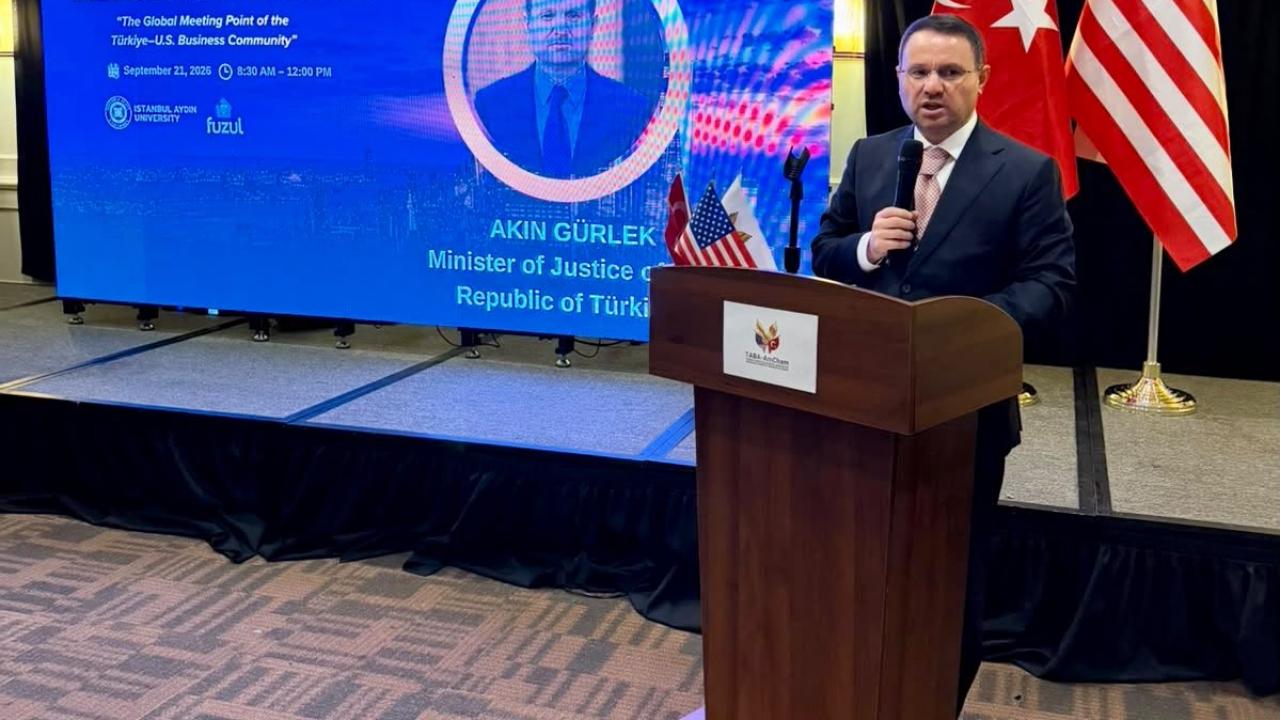 Adalet Bakanı Gürlek, ABD'de Küresel İş Zirvesi'ne katıldı