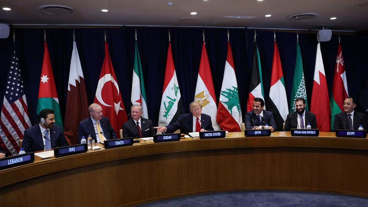 Cumhurbaşkanı Erdoğan, Körfez İşbirliği Konseyi ülke liderleri ile bir araya geldi