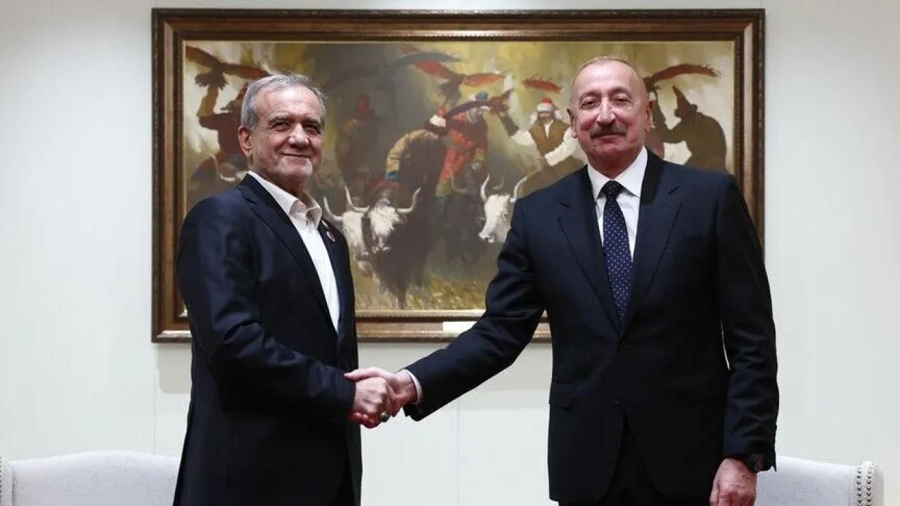 Azerbaycan Cumhurbaşkanı Aliyev, İran Cumhurbaşkanı Pezeşkiyan ile telefonda görüştü