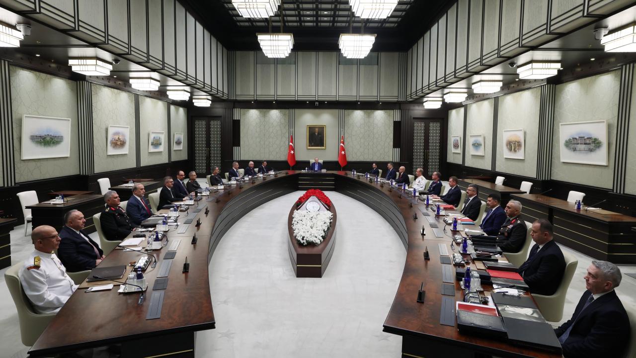 MGK Bildirisi: Terörsüz Türkiye ve Terörsüz Bölge için atılan adımlar değerlendirildi