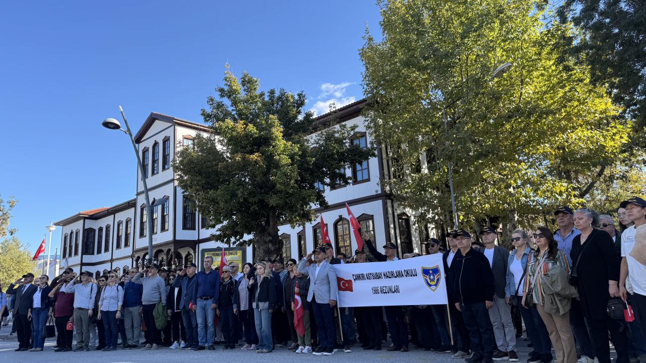 Astsubay Hazırlama Okulu mezunları 40 yıl sonra Çankırı'da buluştu