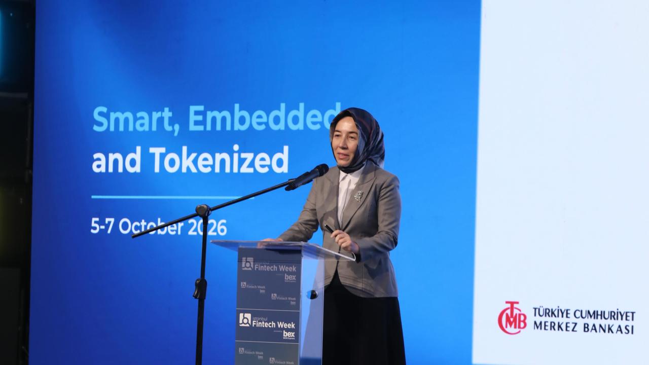 Merkez Bankası Başkan Yardımcısı Hatice Karahan İstanbul Fintech Week 2026'nın açılışında konuştu