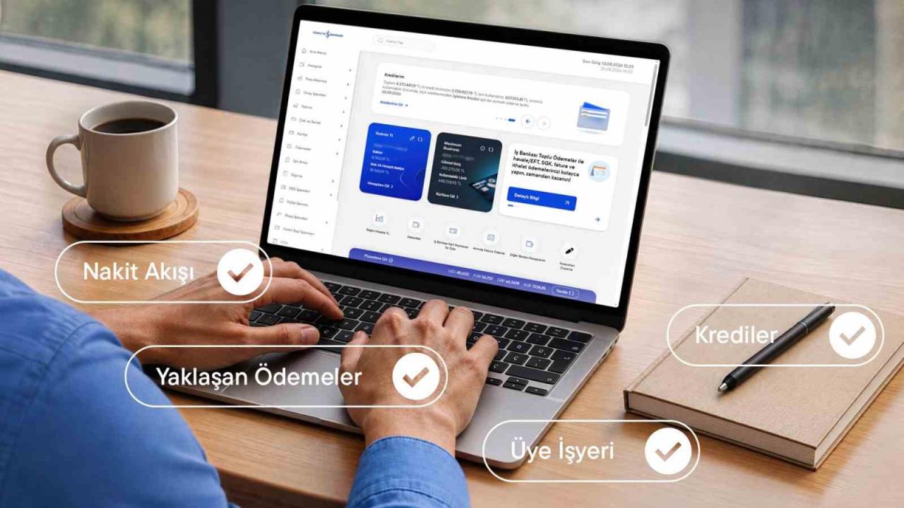 Türkiye İş Bankası Ticari İnternet Şubesi ana sayfasını yeniledi