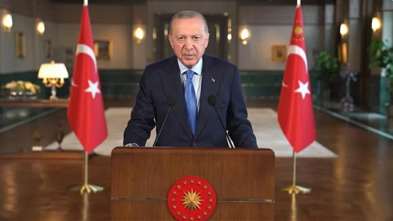 Cumhurbaşkanı Erdoğan, "Dünya Gıda Forumu Açılış Töreni"ne video mesaj gönderdi