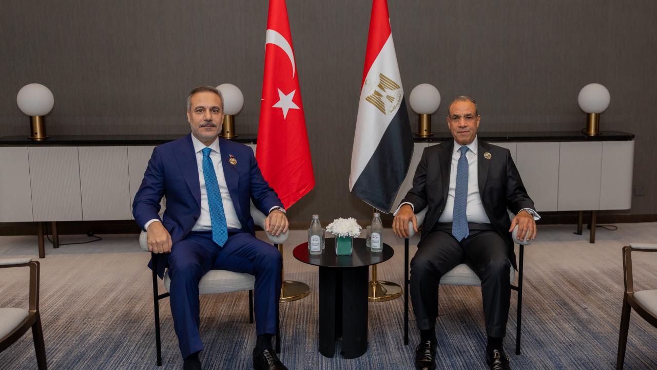 Dışişleri Bakanı Fidan, Bağdat'ta Mısırlı mevkidaşı Abdülati ile görüştü