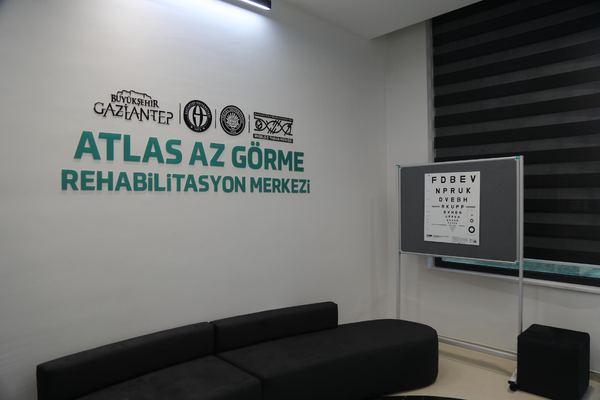 Gaziantep'te az gören bireyler için rehabilitasyon merkezi açıldı